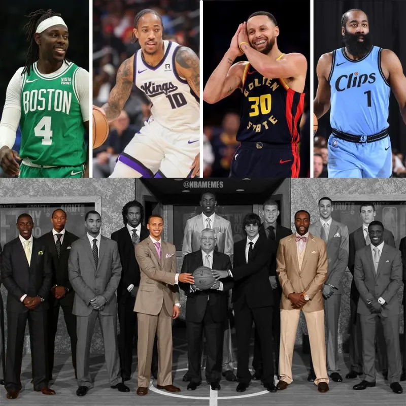 2025/2026赛季NBA美媒晒09届仅剩四位在役球员：库里、哈登、霍勒迪、德罗赞