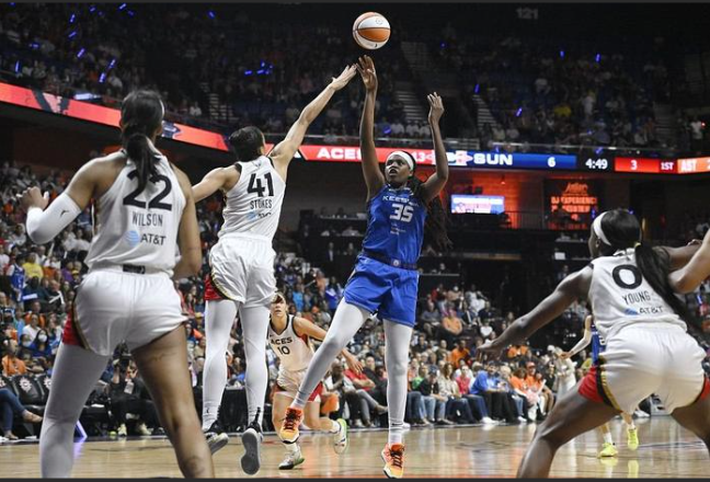 WNBA回放：2024年10月05日康涅狄格太阳VS明尼苏达山猫全场比赛视频回放