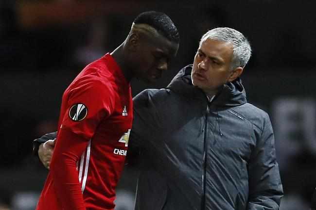 博格巴直言与穆帅意见不合，其下课后他状态大爆发